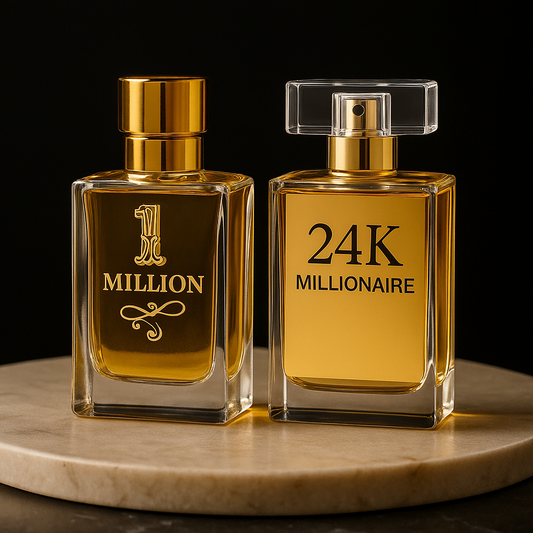 1 Million & 24K Millionaire – Luxury Fragrance Duo