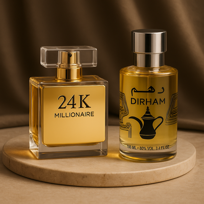 Timeless Luxury Scents – 24K Millionaire & Dirham Perfumes for the Modern Connoisseur